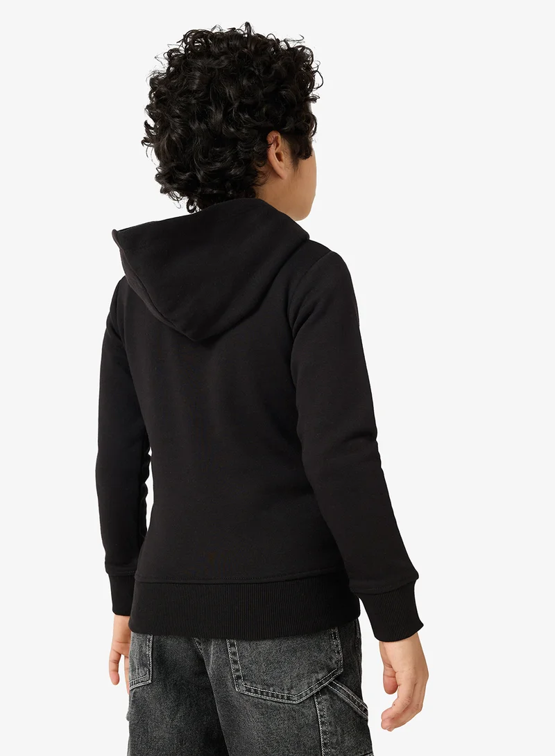 جاك وجونز جونيور جاكيت جيربان للأطفال بغطاء رأس